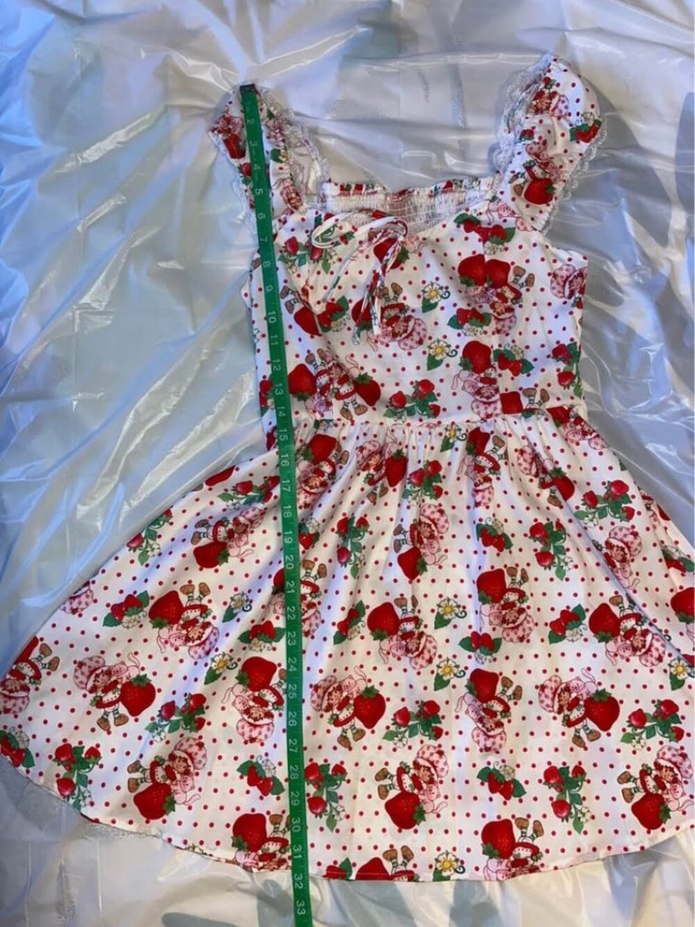 Strawberry Shortcake Dress, Ladies Medium - Picture 10 of 10